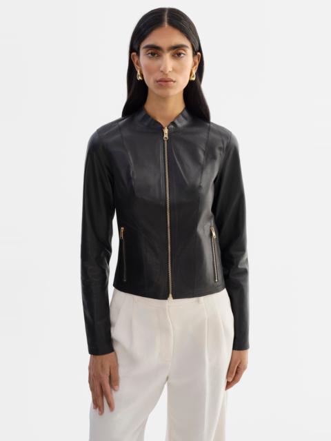 LAMARQUE CHAPIN | Reversible Leather Bomber