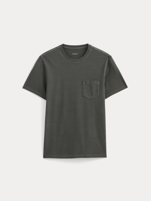 EVERLANE THE ESSENTIAL ORGANIC GARMENT-DYED CREW