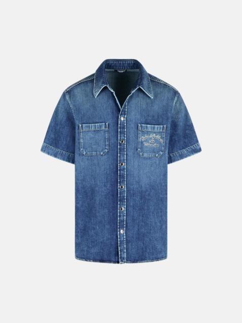 Dolce & Gabbana BLUE DENIM SHIRT