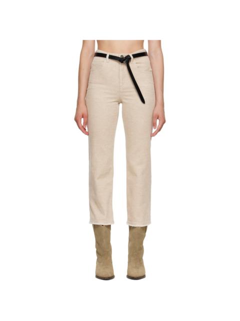 Isabel Marant Étoile Off-White Ruthie Trousers