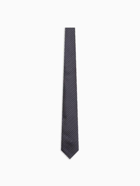 GIORGIO ARMANI Jacquard silk tie