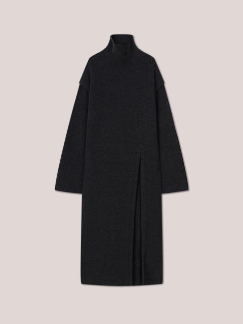 Nanushka GIDA - Split sweater dress - Charcoal