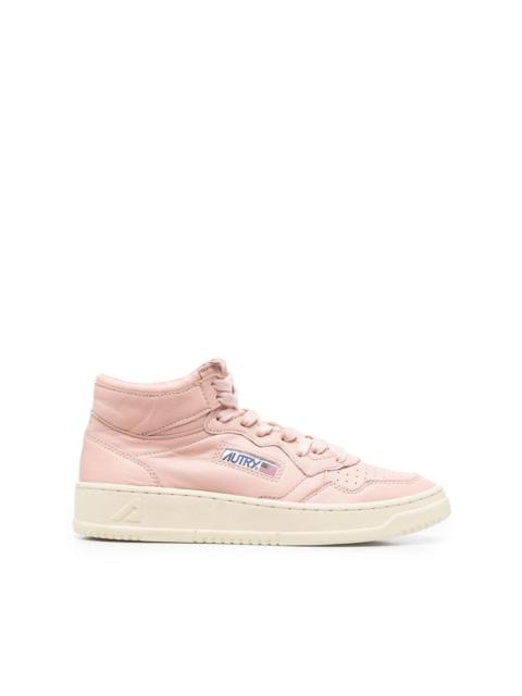AUTRY mid-top lace-up sneakers