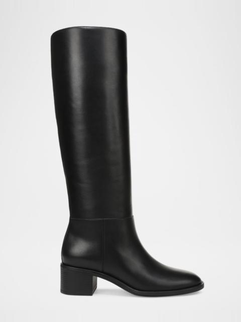 Vince 50mm Pace Leather Knee-High Boots