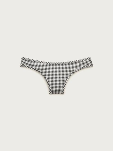 J.CREW Ronnie bikini bottom in gingham