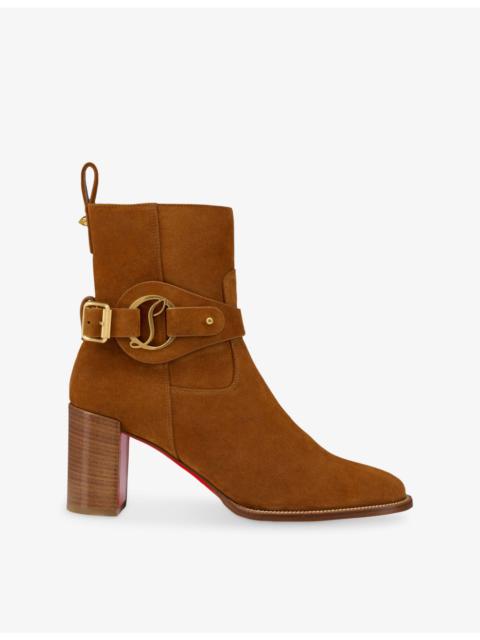 Christian Louboutin Dianouchette 70 Suede Heeled Boots