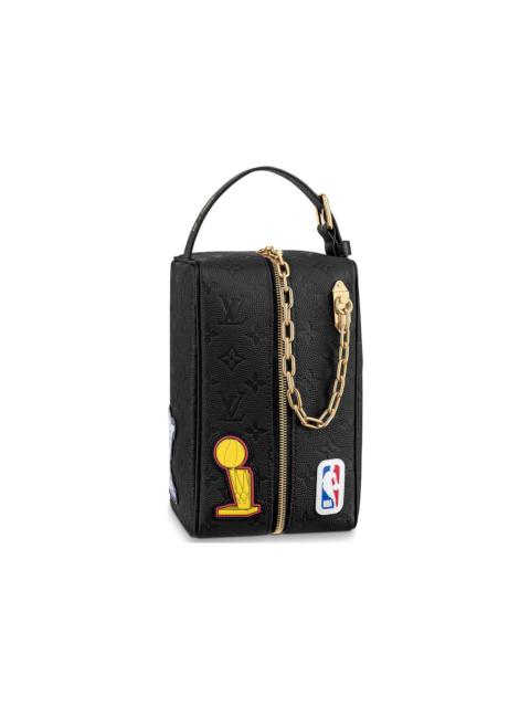 Louis Vuitton Louis Vuitton x NBA Hero Jacket Leather Cloackroom Dopp Kit Monogram Black