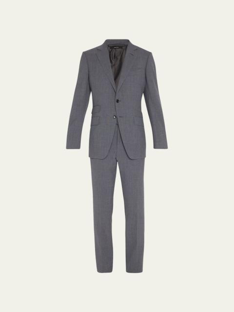 TOM FORD Men's O'Connor Solid Wool Suit