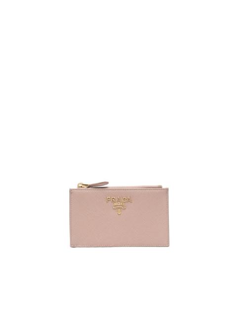Prada logo-detail leather purse