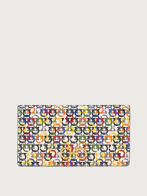 FERRAGAMO GANCINI CONTINENTAL WALLET