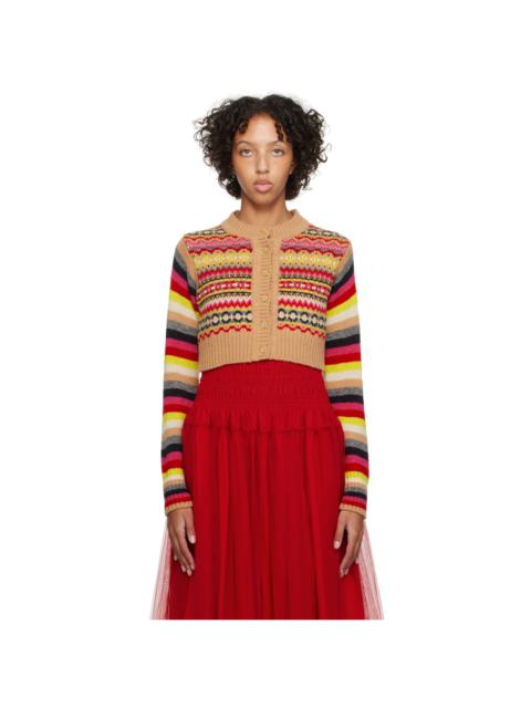 Molly Goddard Multicolor Tay Cardigan