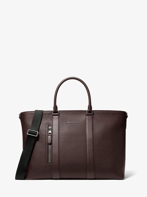 MICHAEL KORS Hudson Pebbled Leather Tote Bag