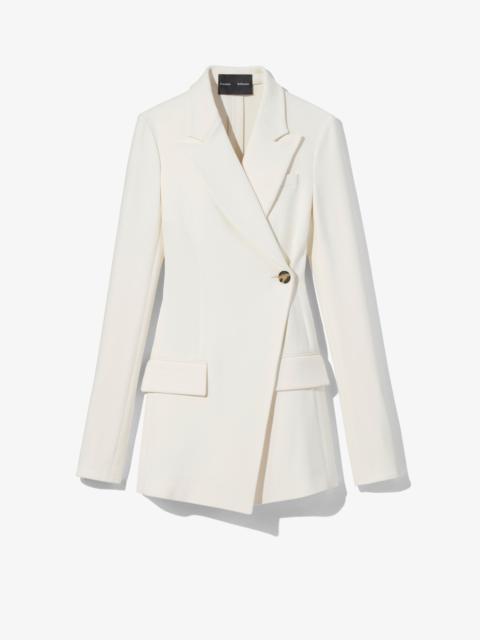 Proenza Schouler Bi-Stretch Crepe Blazer