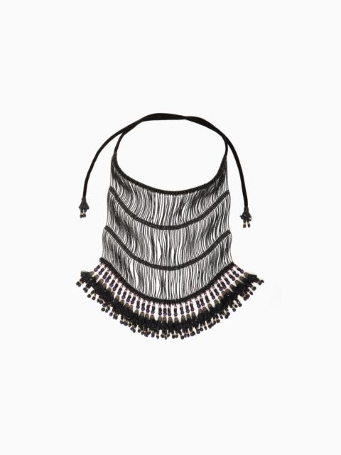 GIORGIO ARMANI LONG NECKLACE WITH FRINGES