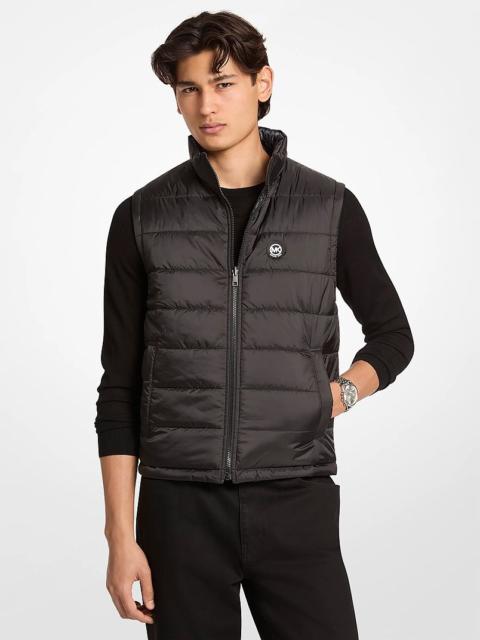 MICHAEL KORS Signature Logo Reversible Vest