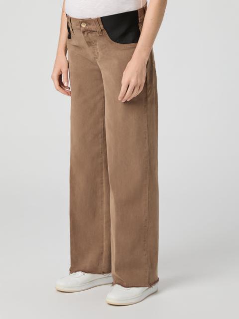 PAIGE Anessa Maternity 31" Wide Leg Jean