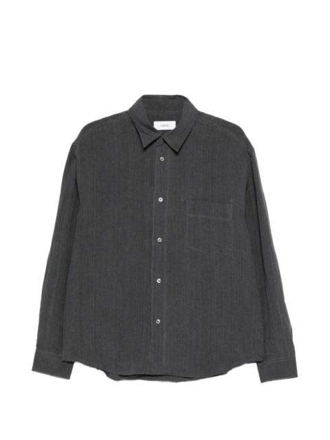 LARDINI chest-pocket buttoned shirt