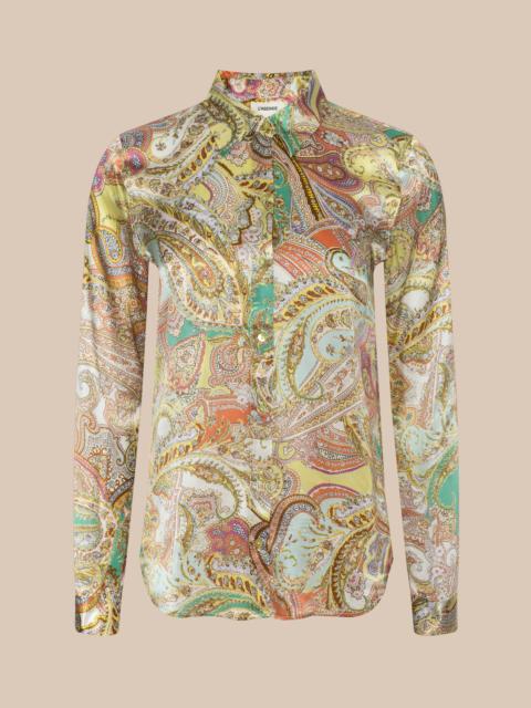 L'AGENCE Tyler Silk Blouse