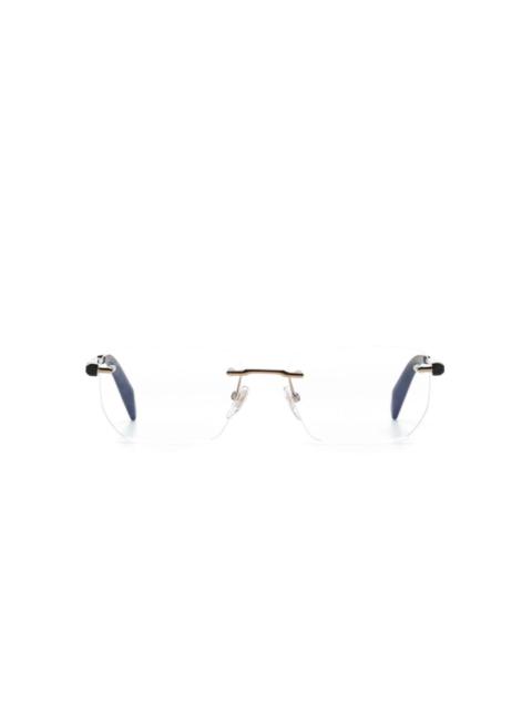 Chopard rimless square-frame glasses