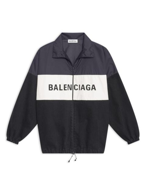 BALENCIAGA 로고 인쇄 재킷