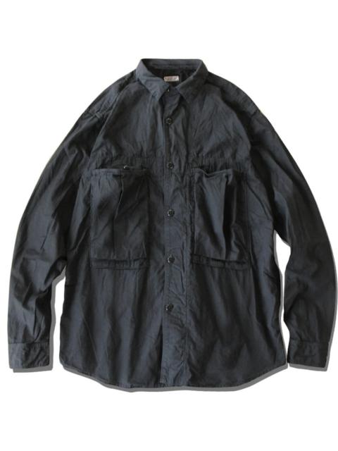 KAPITAL Broad Cloth Anorak Shirt 'BLACK'