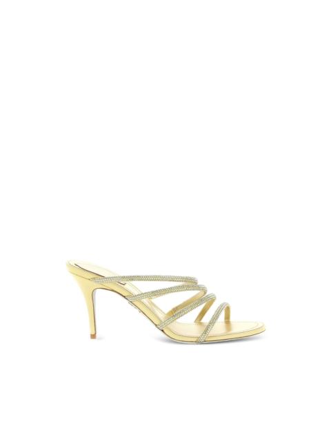 RENE CAOVILLA Erin crystal-appliqué sandals