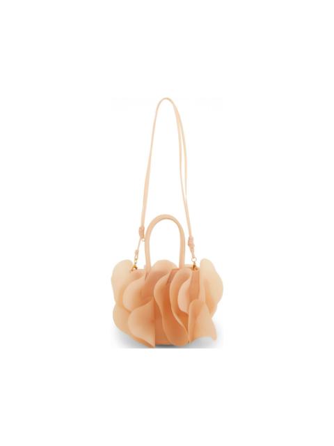 FARM RIO flower appliqué tote bag