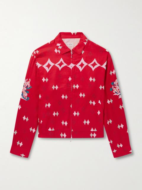 Kapital Ainu Mosir Printed Lyocell-Twill Jacket