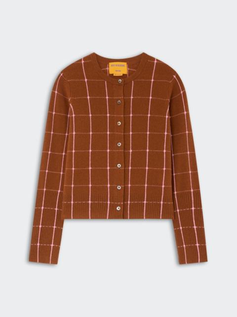 GUEST IN RESIDENCE Jane Checker Cardigan