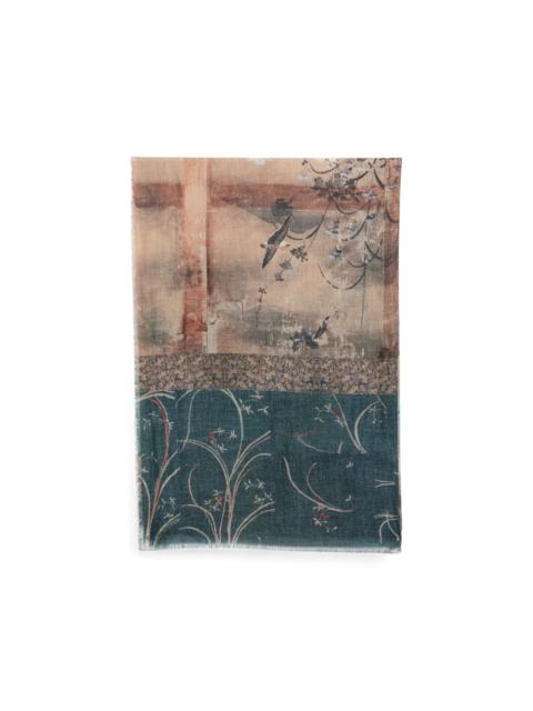 Pierre-Louis Mascia floral-print scarf