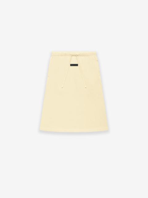 ESSENTIALS Womens French Terry Skirt
