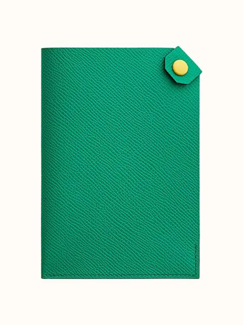 Hermès Tarmac Dot passport holder