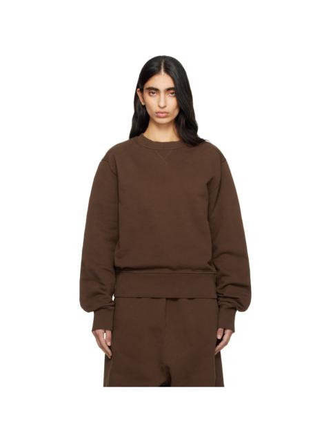 entire studios Brown Pod Crew Sweatshirt
