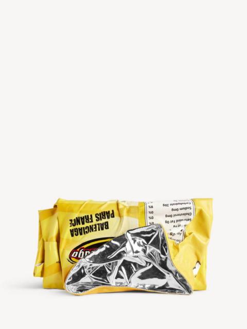 BALENCIAGA 황색에 있는 클러치 지갑
