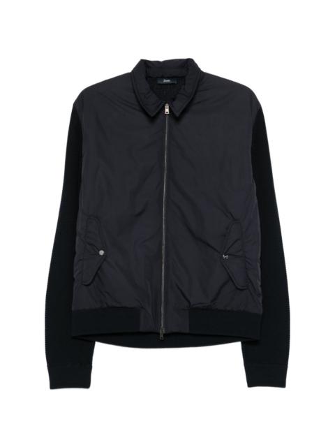 Herno zip-up cardigan