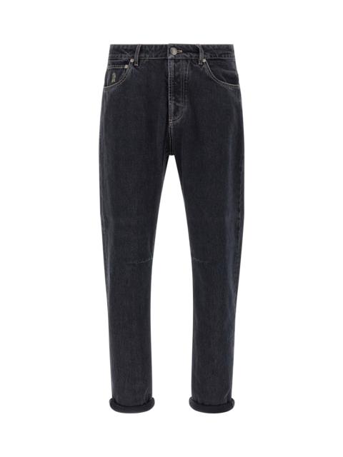 Brunello Cucinelli 'denim Grey' Jeans