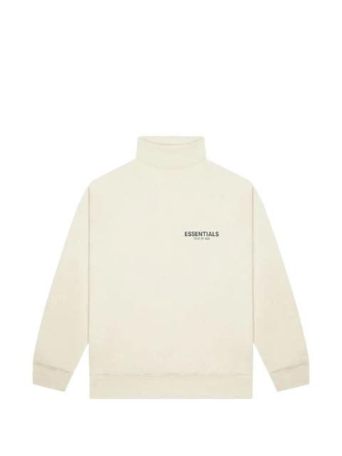 ESSENTIALS 신의 두려움 Mock 목 스웨터 '크림 이름 *