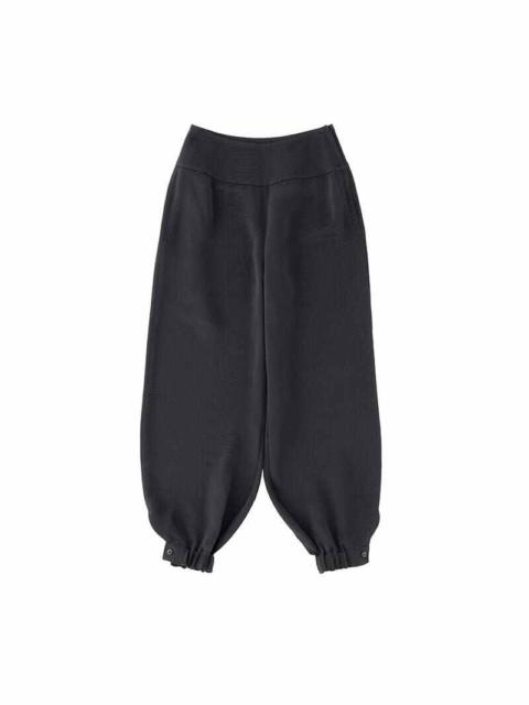 visvim BUBBLE PANTS (SILK) W NAVY