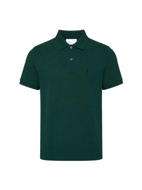 AMI Paris Polo With Contrasted A
