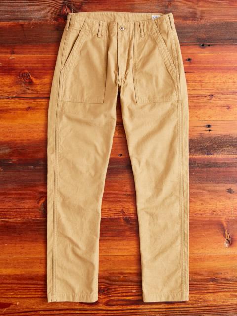 orSlow Slim Fatigue Pants in Khaki