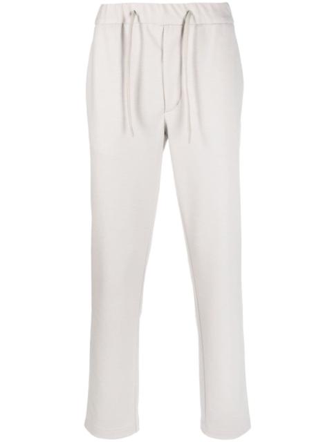 Herno drawstring straight-leg trousers