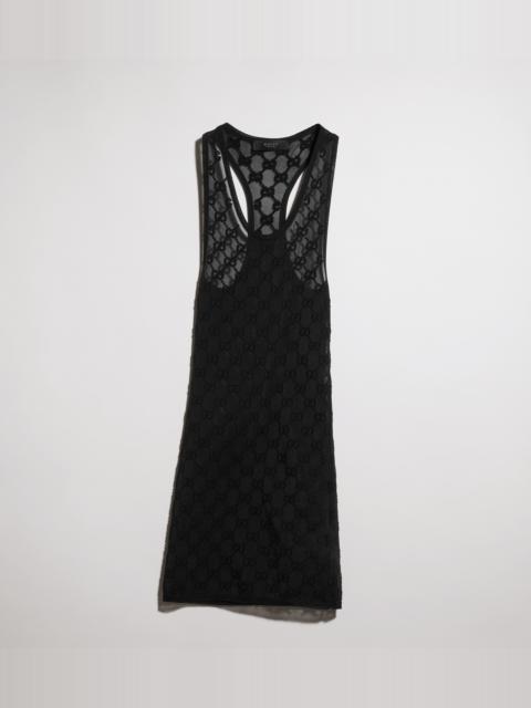 GUCCI Fine crêpe viscose dress