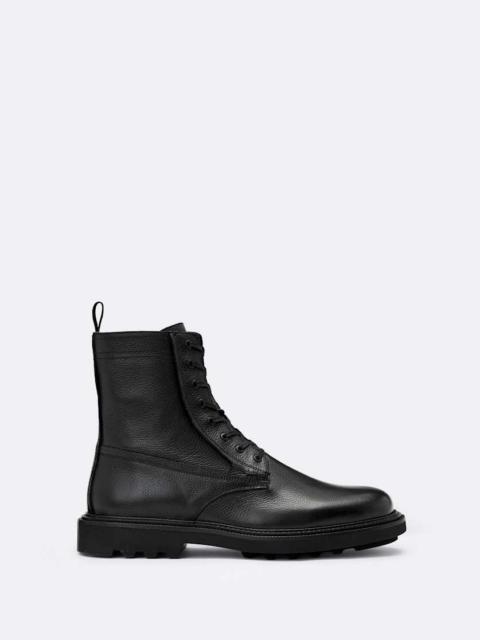 ALLSAINTS NILES LEATHER MILITARY BOOTS