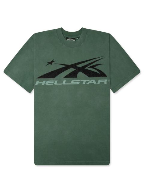 HELLSTAR CLASSIC LOGO T-SHIRT - GREEN