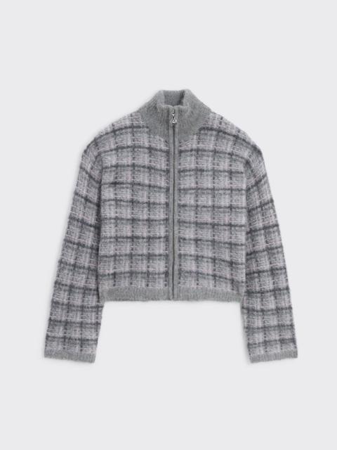 Holzweiler Peony Check Cardigan