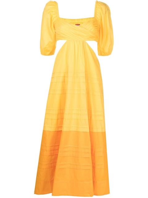STAUD Carina midi dress