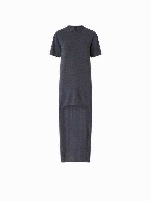 PINKO WOOL-BLEND DRESS WITH LONGER BACK