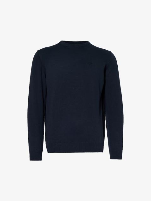 Barbour Crewneck regular-fit wool and cashmere-blend jumper