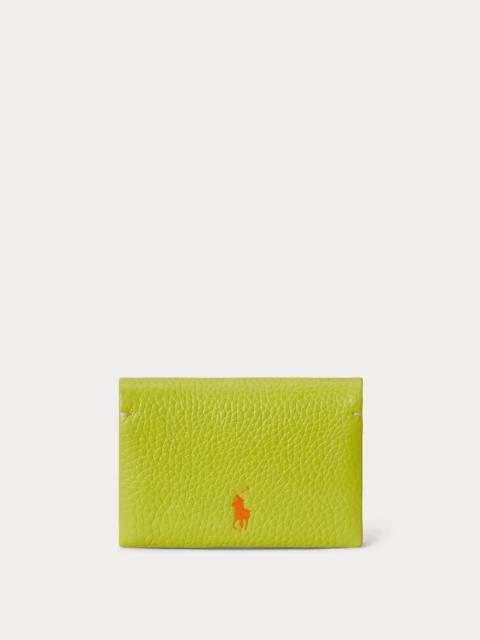 Polo Ralph Lauren Polo Play Leather Snap Card Case
