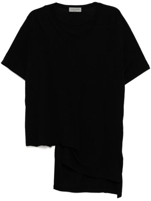 Yohji Yamamoto asymmetric T-shirt